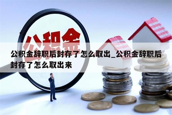 公积金辞职后封存了怎么取出_公积金辞职后封存了怎么取出来